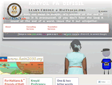 Tablet Screenshot of haiti2030.org